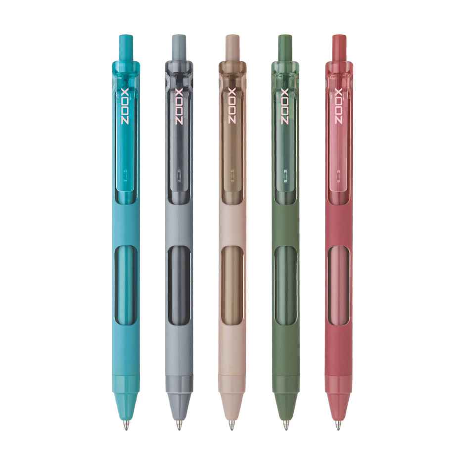 Zoox F7 Gel Pen Blue Ink Assorted