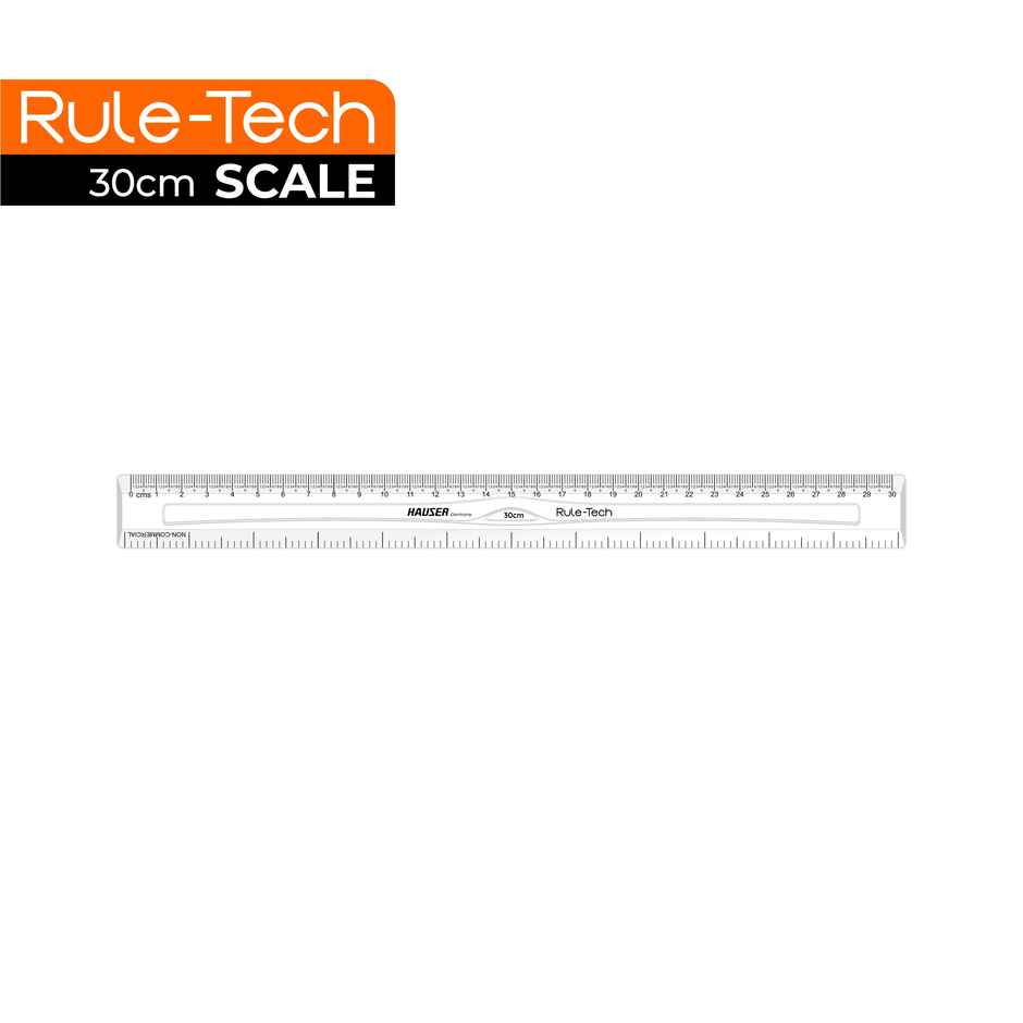 Hauser Rule Tech 30 Mm Plastic Scale