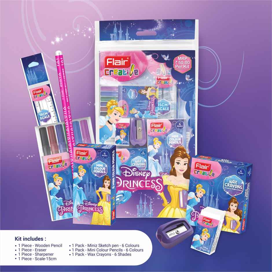 Flair Creative Disney Princes Kit 50 | Fun & Creative