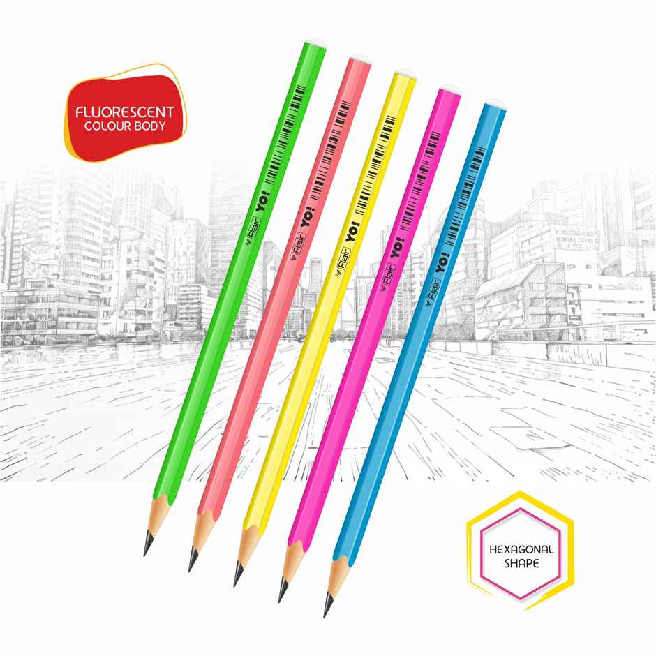 Flair Yo Super Dark Pencil Pack of 10