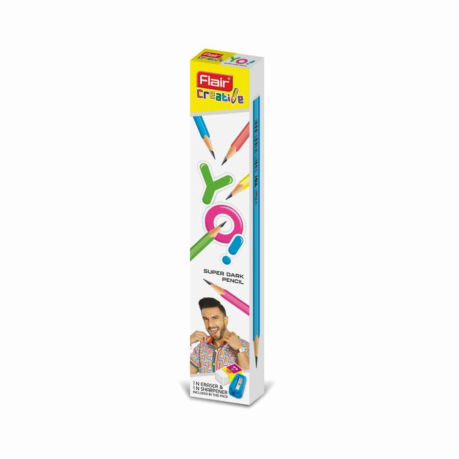 Flair Yo Super Dark Pencil Pack of 10