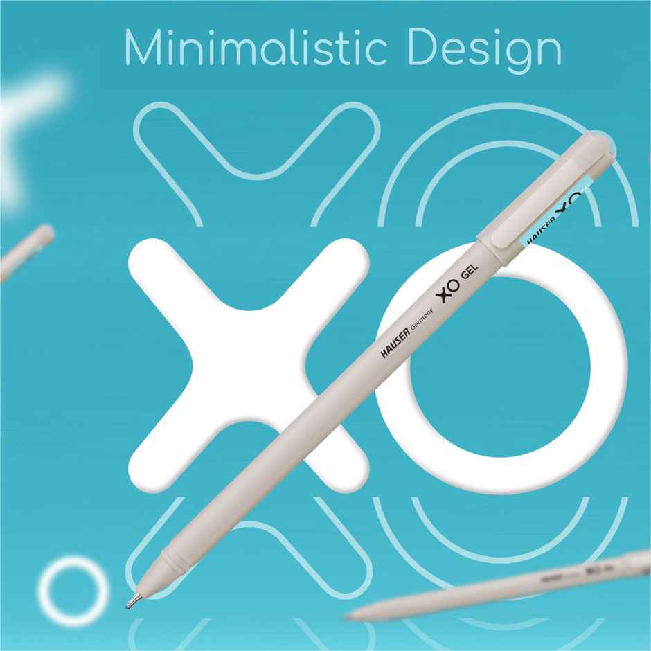 Hauser Xo Gel Pen Blue Pack Of 5