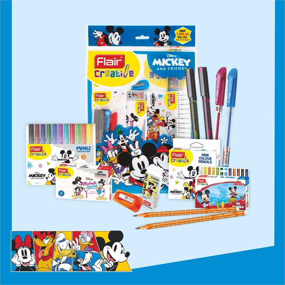 Flair Creative Disney Mickey Mouse Kit 200 | Fun & Creative