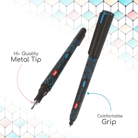 Pierre Cardin Flair Hotline Fineliner Pack Of 10 Assorted