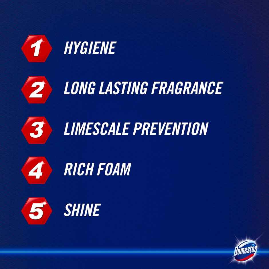 Domestos Lime Power 5 Toilet Block