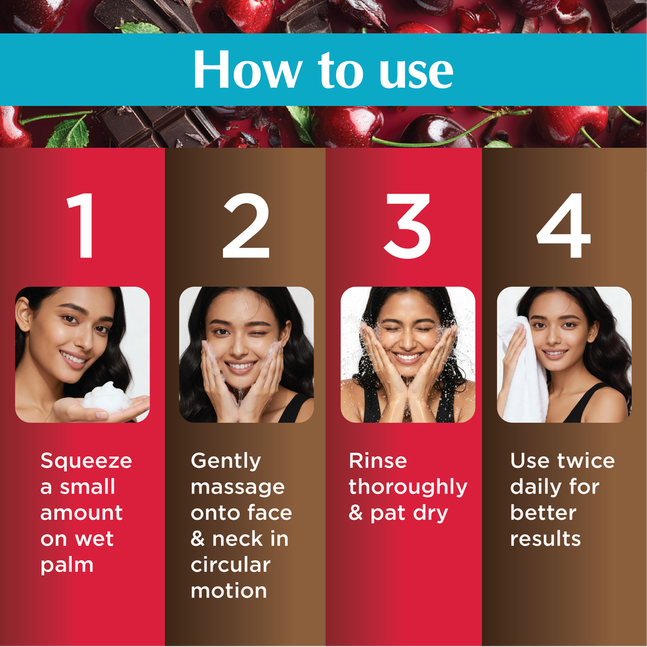 Everyuth Naturals Choco Cherry Tan Removal Face Wash