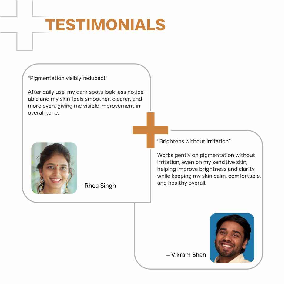 Dermatouch Bye Bye Pigmentation Removal Cream For Women & Men With Niacinamide