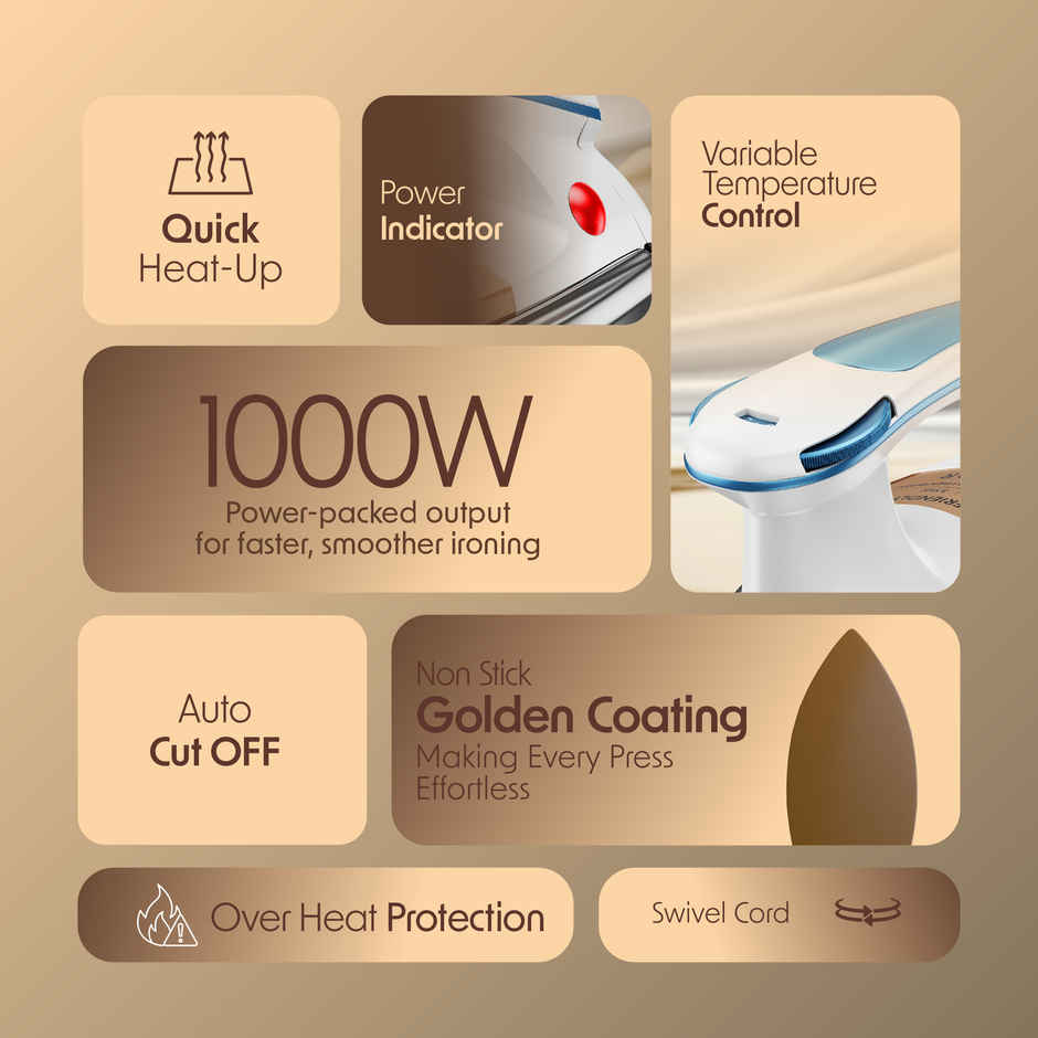 Cellecor CDIHW10-WH Iron Box