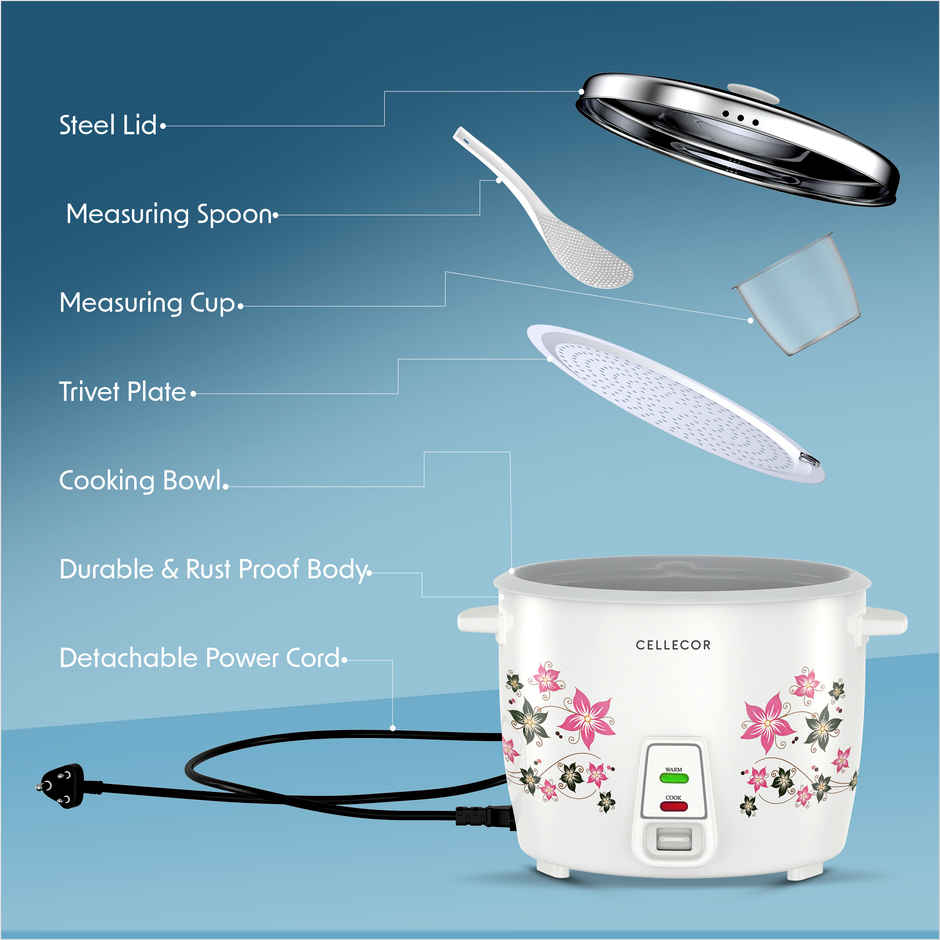 Cellecor CRC18 Rice Cooker