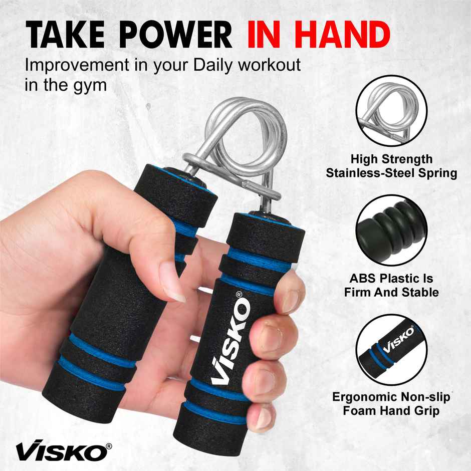 Visko Hand Grip Strengthener Soft Foam