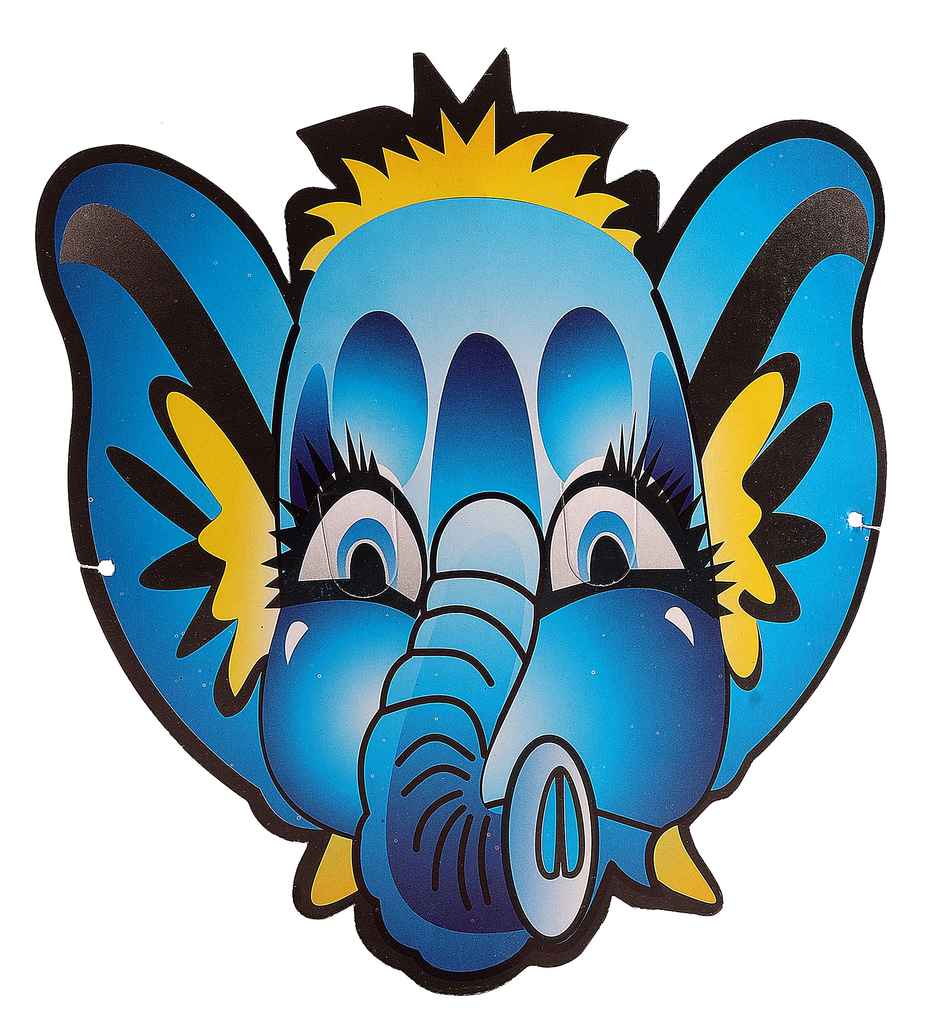 Party Paper Mask 10 Pcs Assorted | Se7en