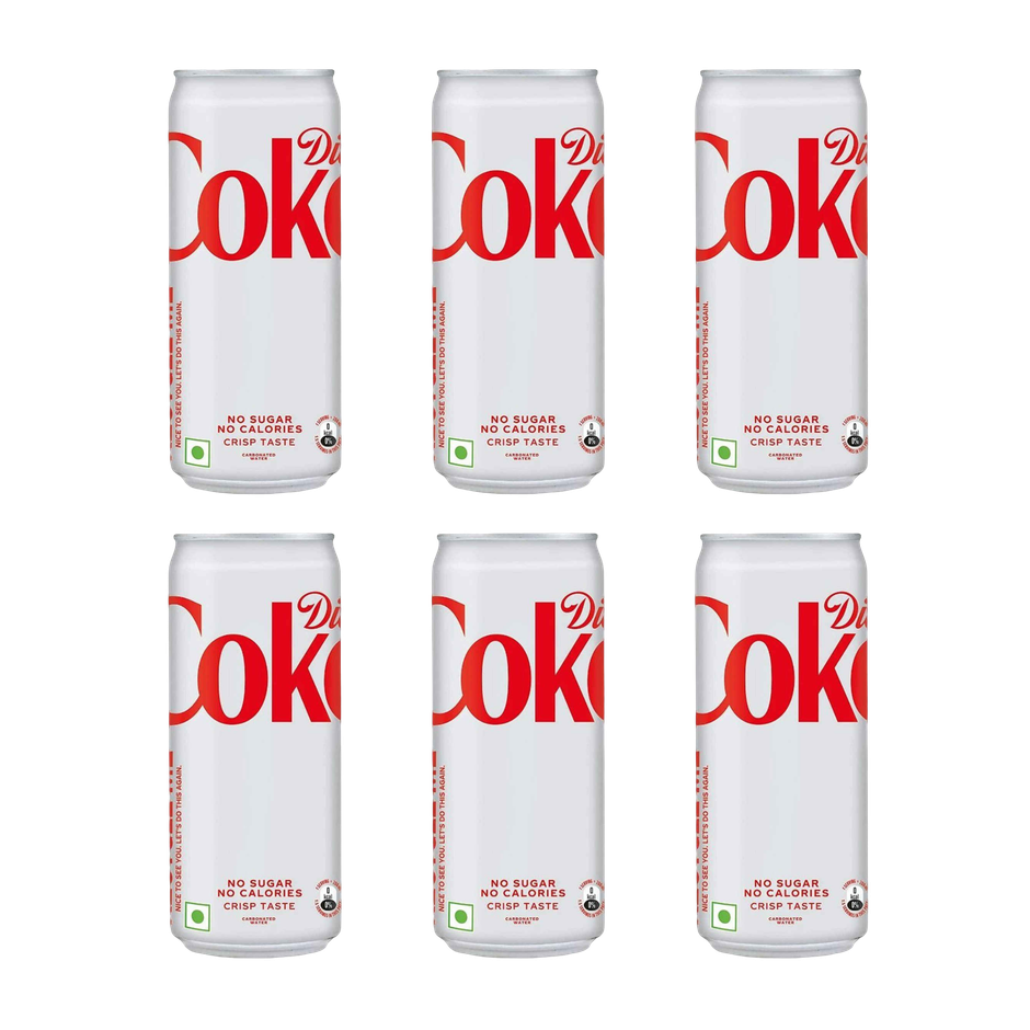 Diet Coke Cola Diet Soft Drink Can Combo 
