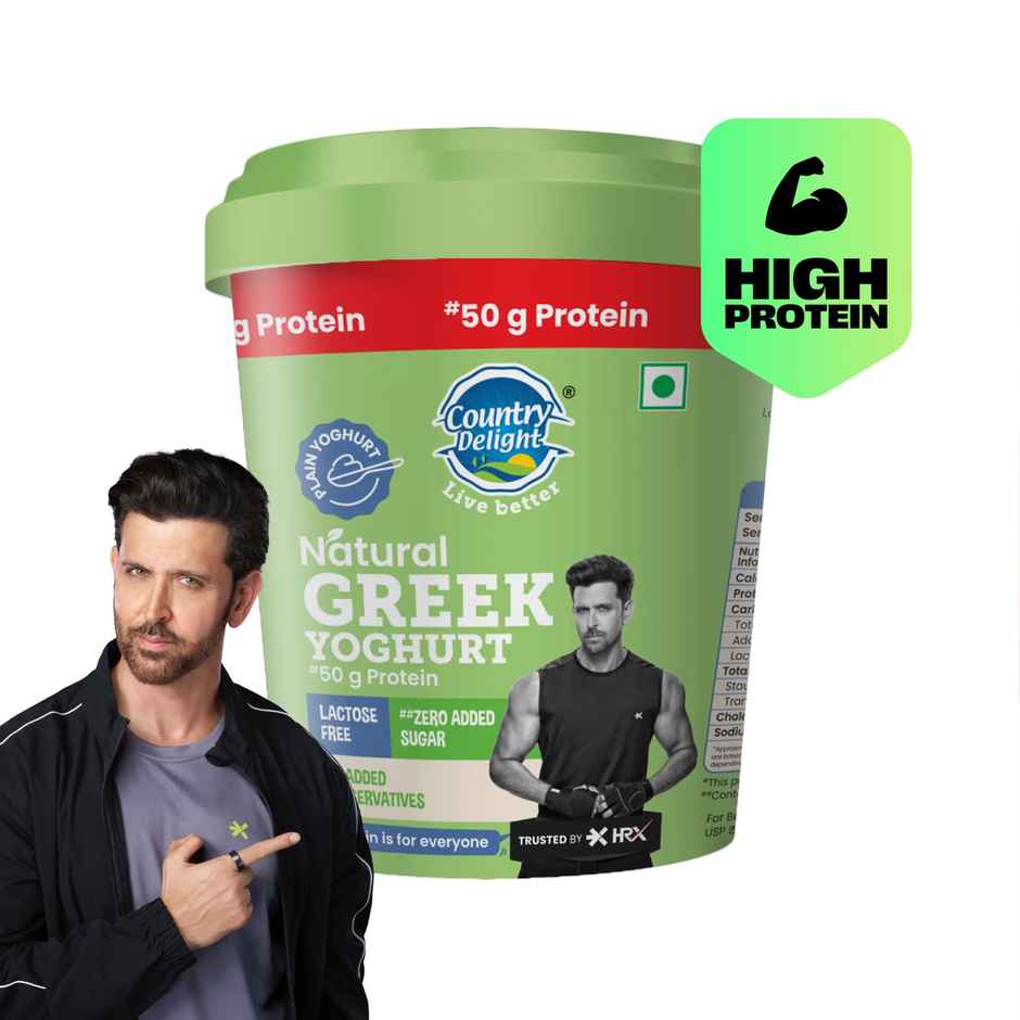 Country Delight 50g Protein Natural Greek Yoghurt