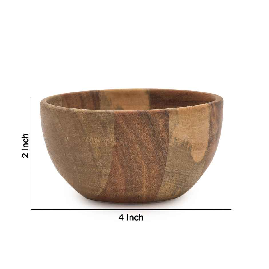 Oggn Mixwood Bowl 4 Inch