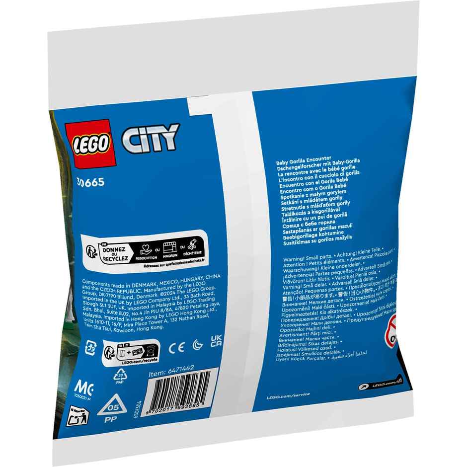 LEGO City Baby Gorilla Encounter 30665 ( 34 Pieces)