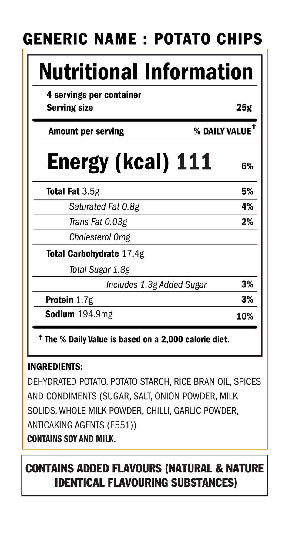 BRB Popped Potato Chips XXL Tub Pasta Cheese Flavour