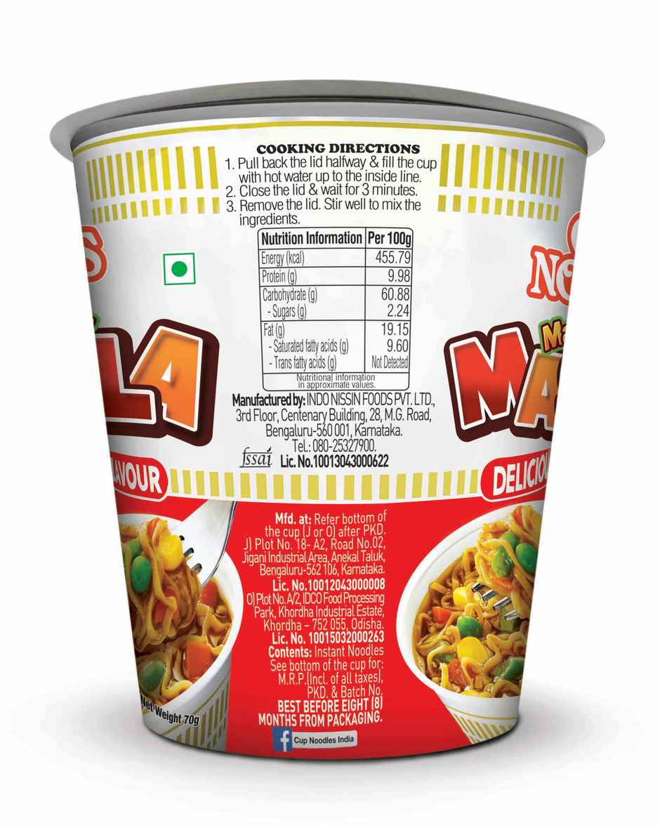 Nissin Cup Mazedaar Masala Combo