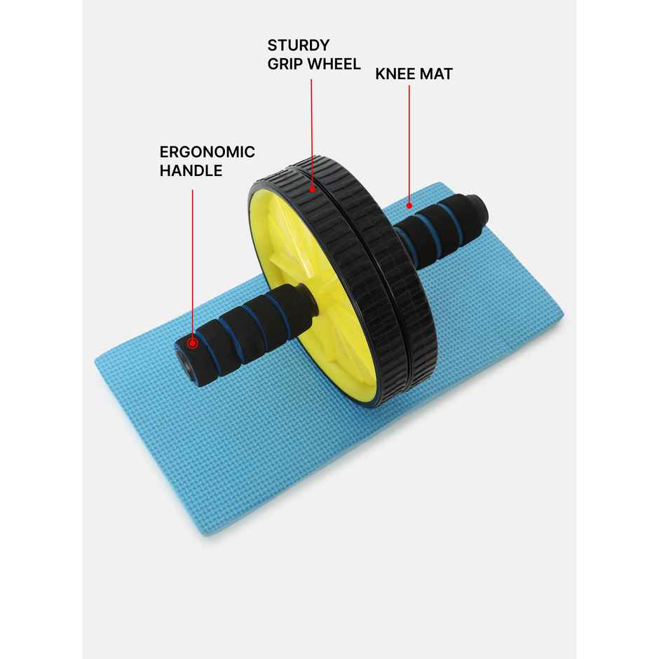 HRX Ab Roller | Yellow