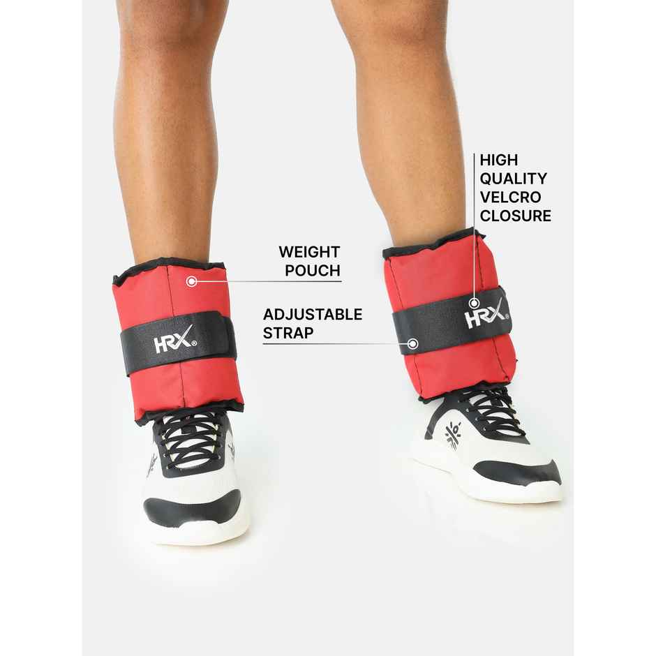 HRX Ankle Weight 2kg | Red