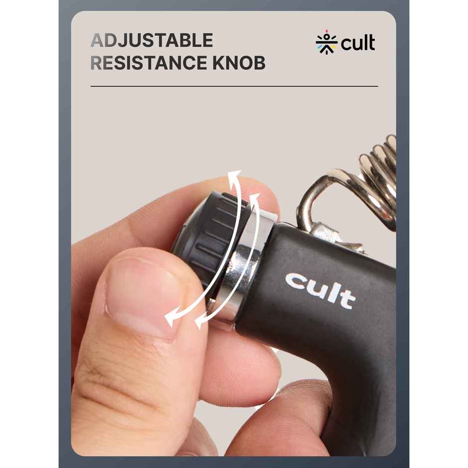 Cult Adjustable Hand Grip Black