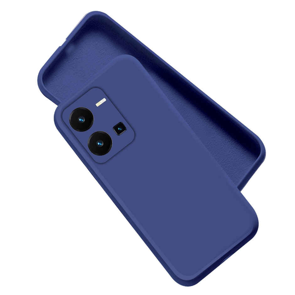 Artistque Case for Vivo Y35 Back Case - Plain Liquid Silicone Cover