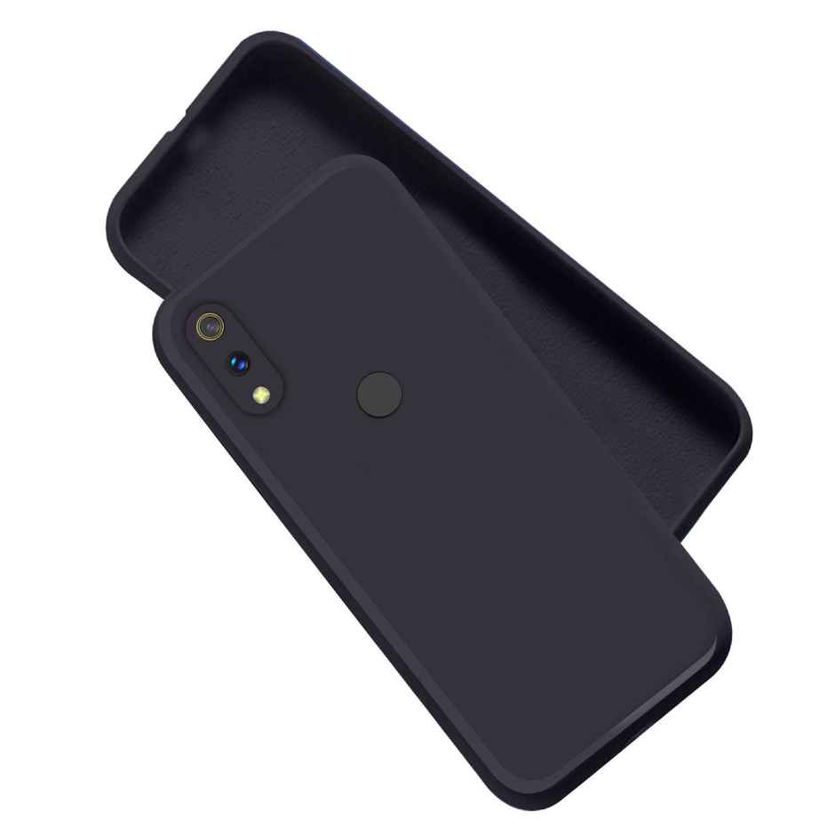 Artistque Case for Realme 3 Pro Back Cover - Plain Liquid Silicone