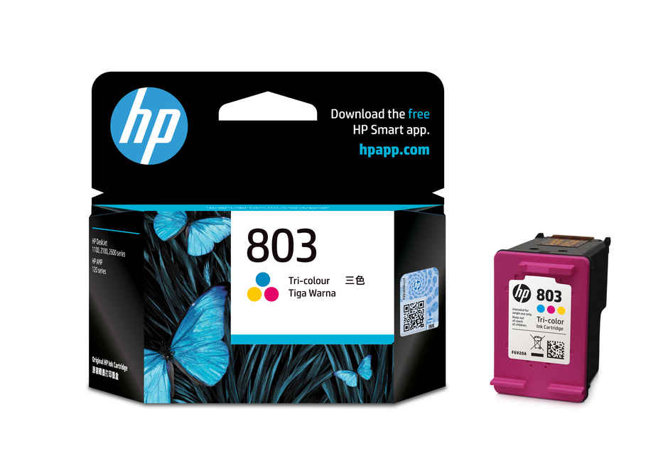 HP 803 Tri-color Ink Cartridge