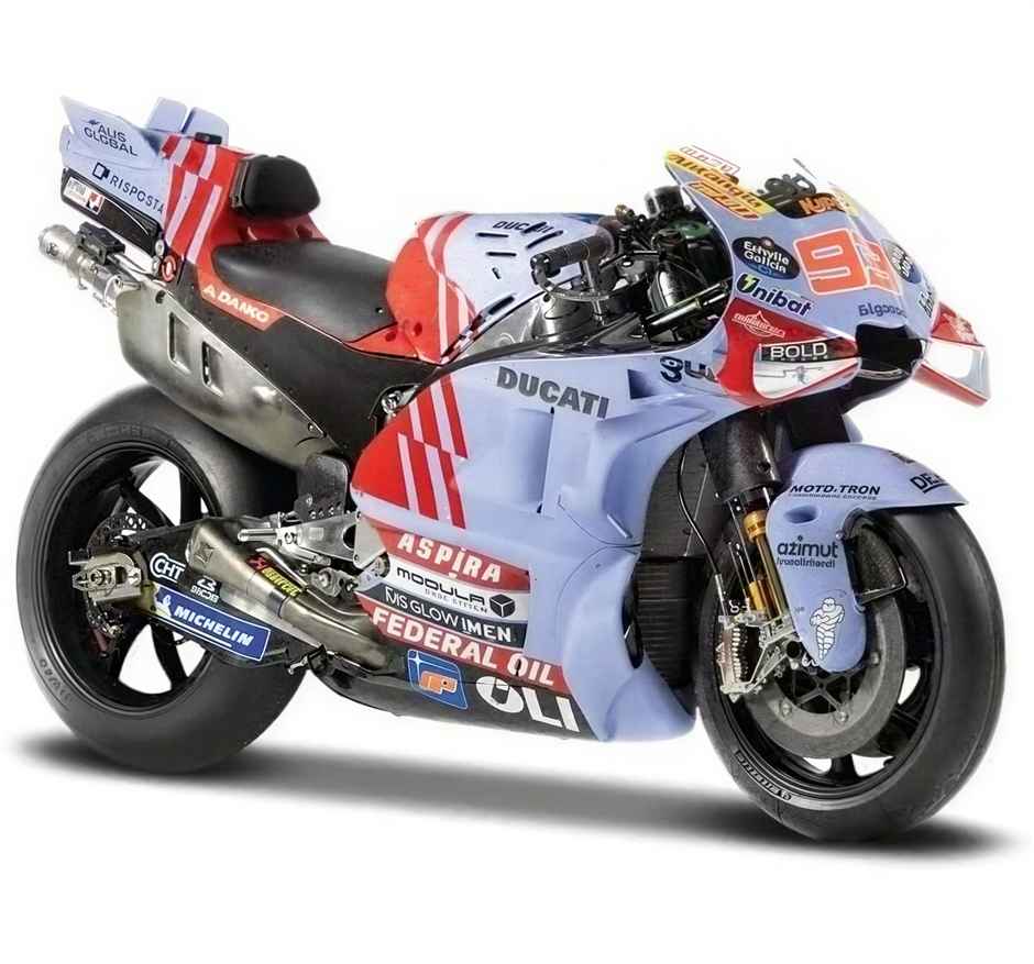 Maisto Licensed Motogp 2024 Gresini Racing Team Marquez Casting Alloy Motorcycle