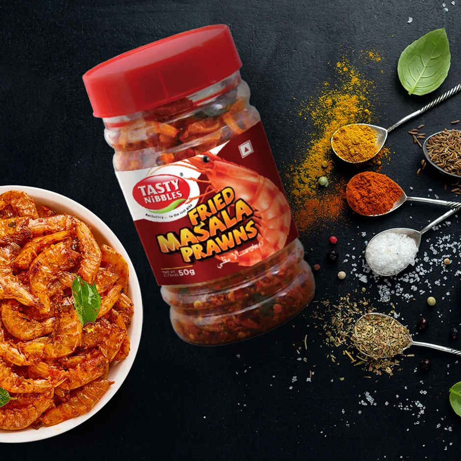 Tasty Nibbles Masala Fried Prawns