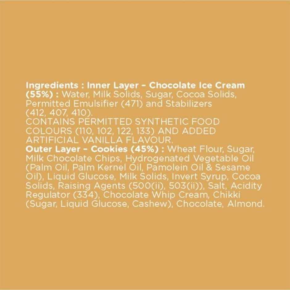 HAVMOR Cookiesandwich Chocolate Novelty