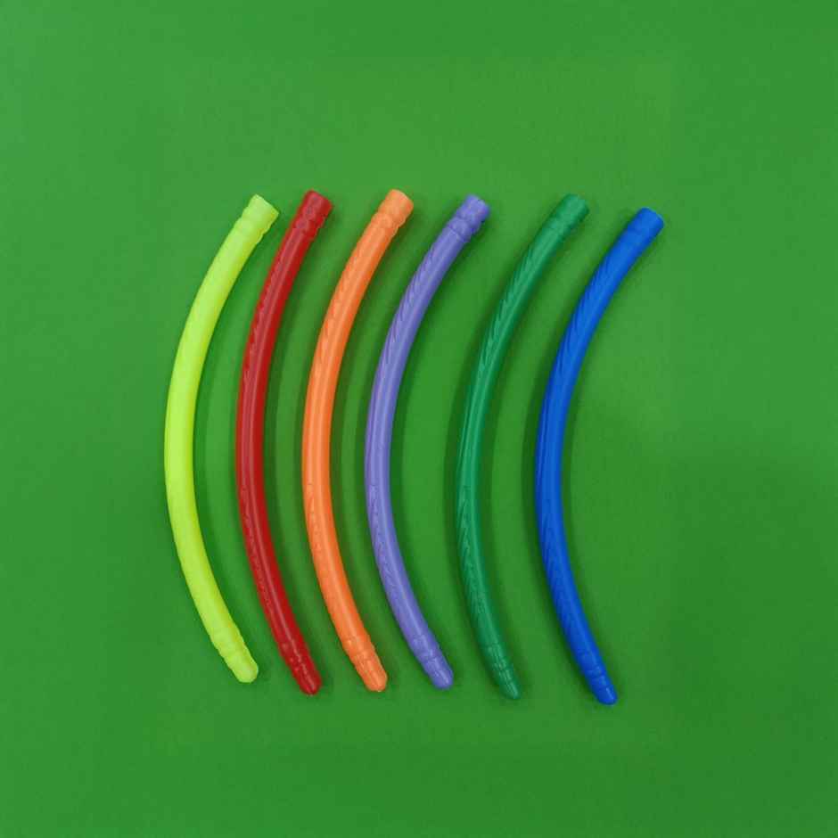 Zike Premium Hula Hoop Collapisble, 6 Pieces