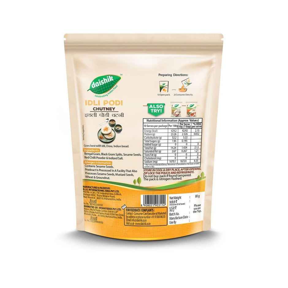 Daishik 1 Idli Podi Chutney