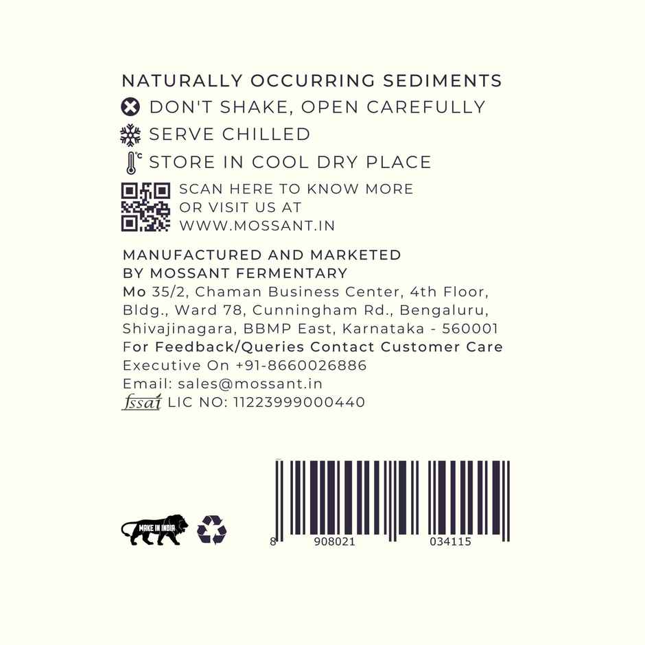 Mossant Blueberry Lemonade Kombucha