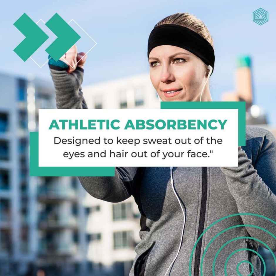 Boldfit Strapless Sports Headband | Versatile Gear for All Sports