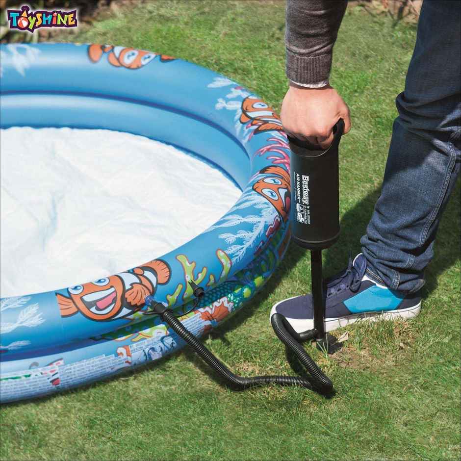 Toyshine 12 Inch Air Inflation Pump for Air Sofa, Bed, Swimming Pool Tubes, Toys, Mattresse