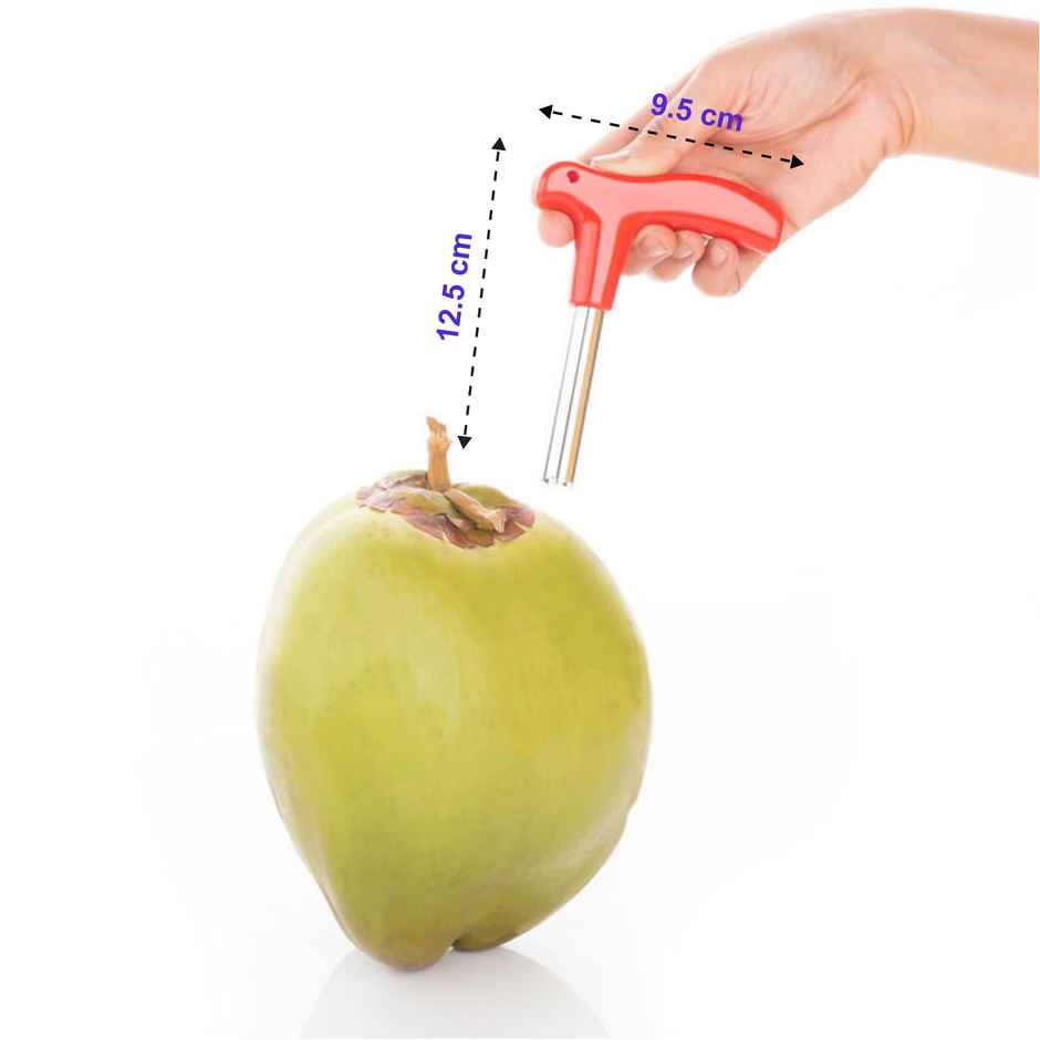 Soham Housewares Tender Coconut Opener / Driller Assorted Colour