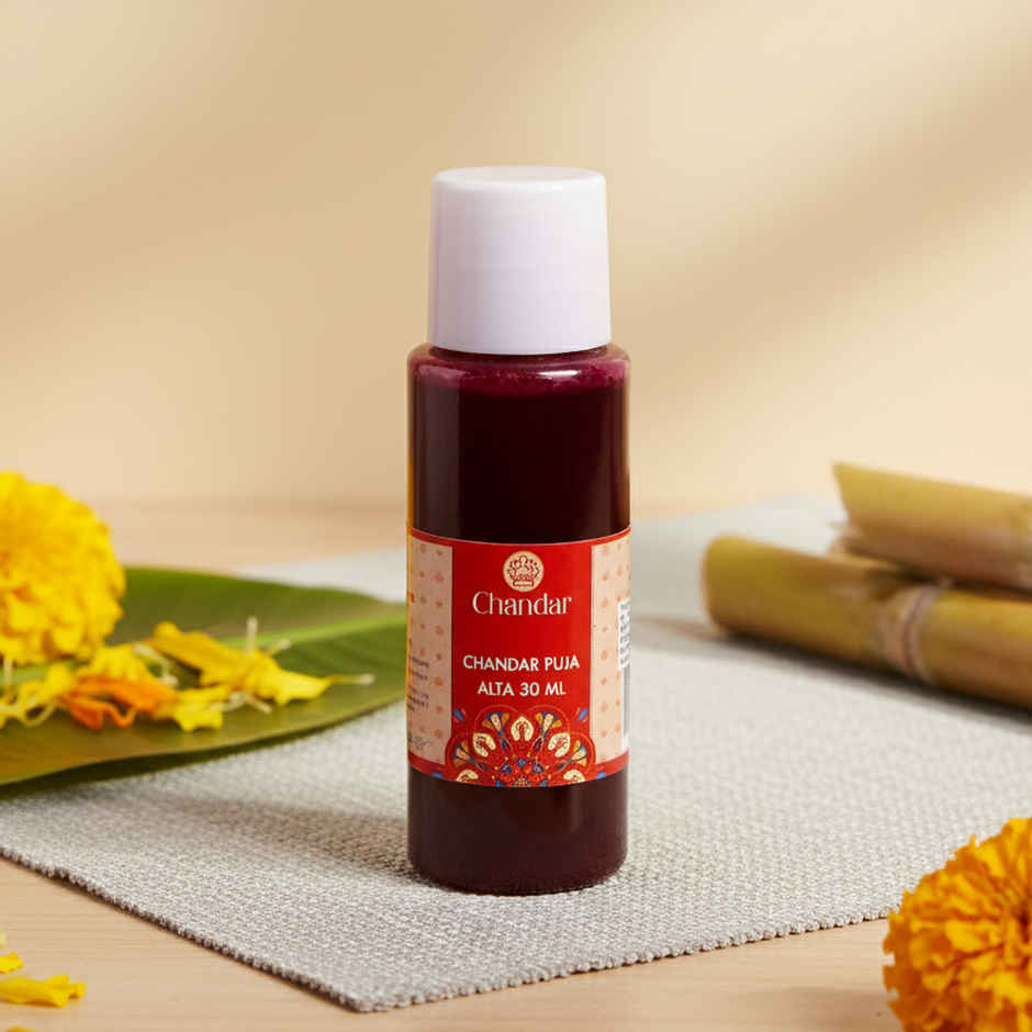 Puja Alta Red | Traditional & Authentic | Chandar