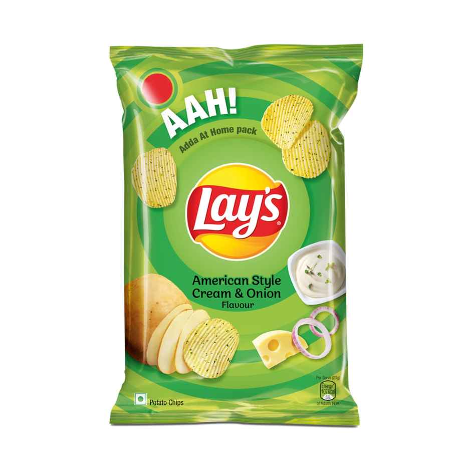 Lay's American Cream & Onion Potato Chips Combo