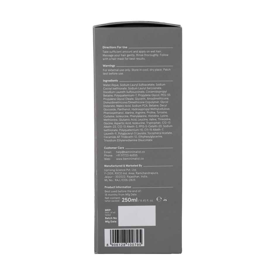 Minimalist 3.5% Maleic Bond Repair Shampoo for Damaged, Dry & Frizzy Hair