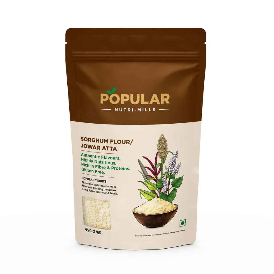 Popular Essentials Nutri Mills Sorghum Flour Jowar Atta