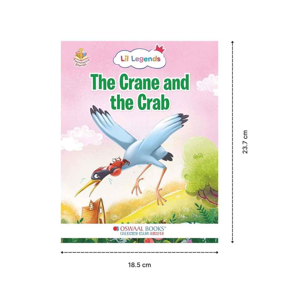 Oswaal Books Lil Legends Short Illustrated Panchtantra Stories For Kids 2+ | The Crane And The Crab