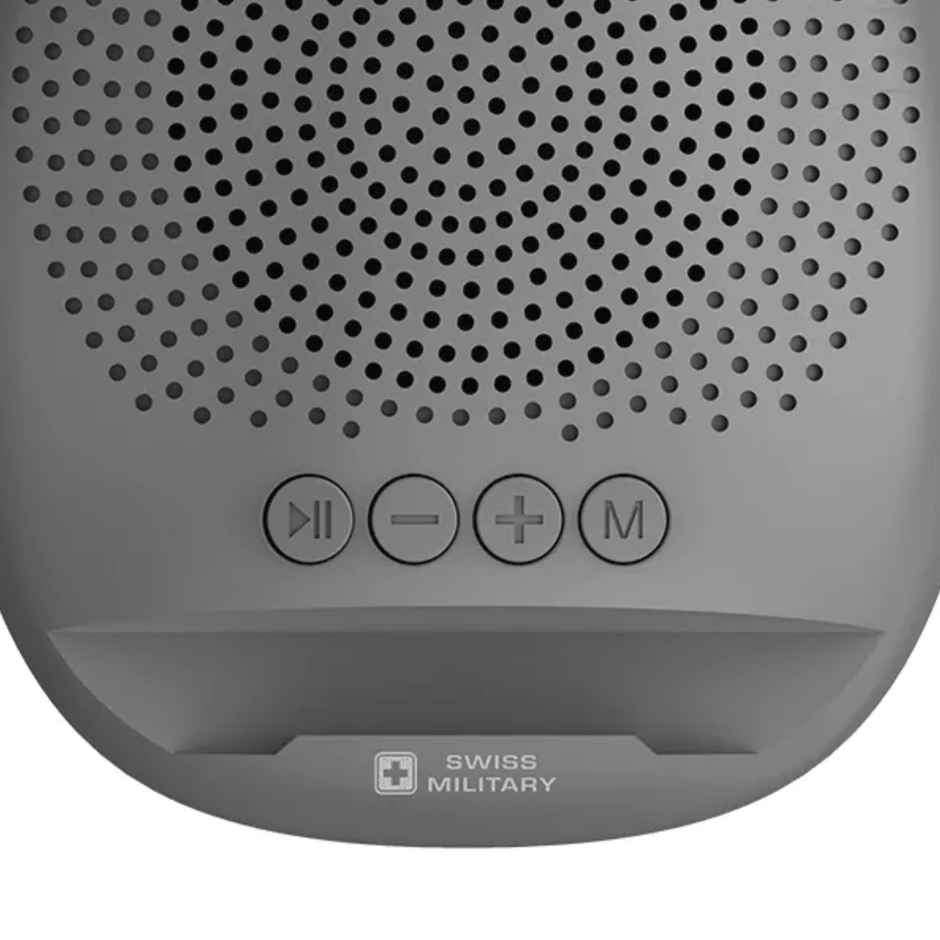 Swiss Military Ancha Dude Audio Bluetooth Speaker | Grey