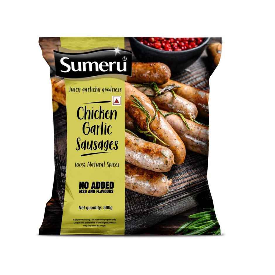 Sumeru Chicken Garlic Sausages