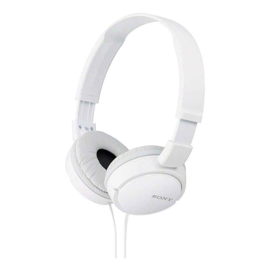 Sony Mdr-zx110a on-ear Wired Headphones Without Mic- White