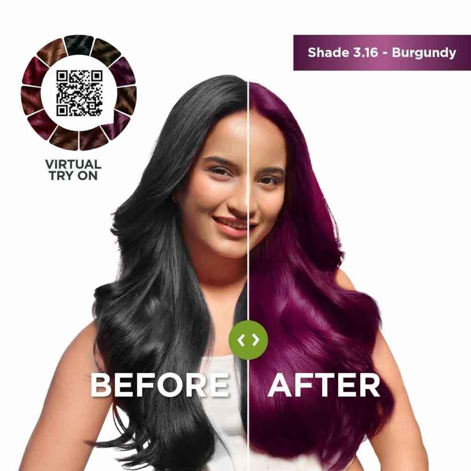 Garnier Color Naturals Long-Lasting Creme Hair Color | Burgundy - Shade 3.16