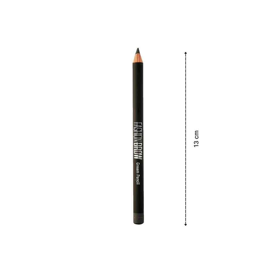 Maybelline New York Cream Brow Pencil, Fashion Brow, Grey