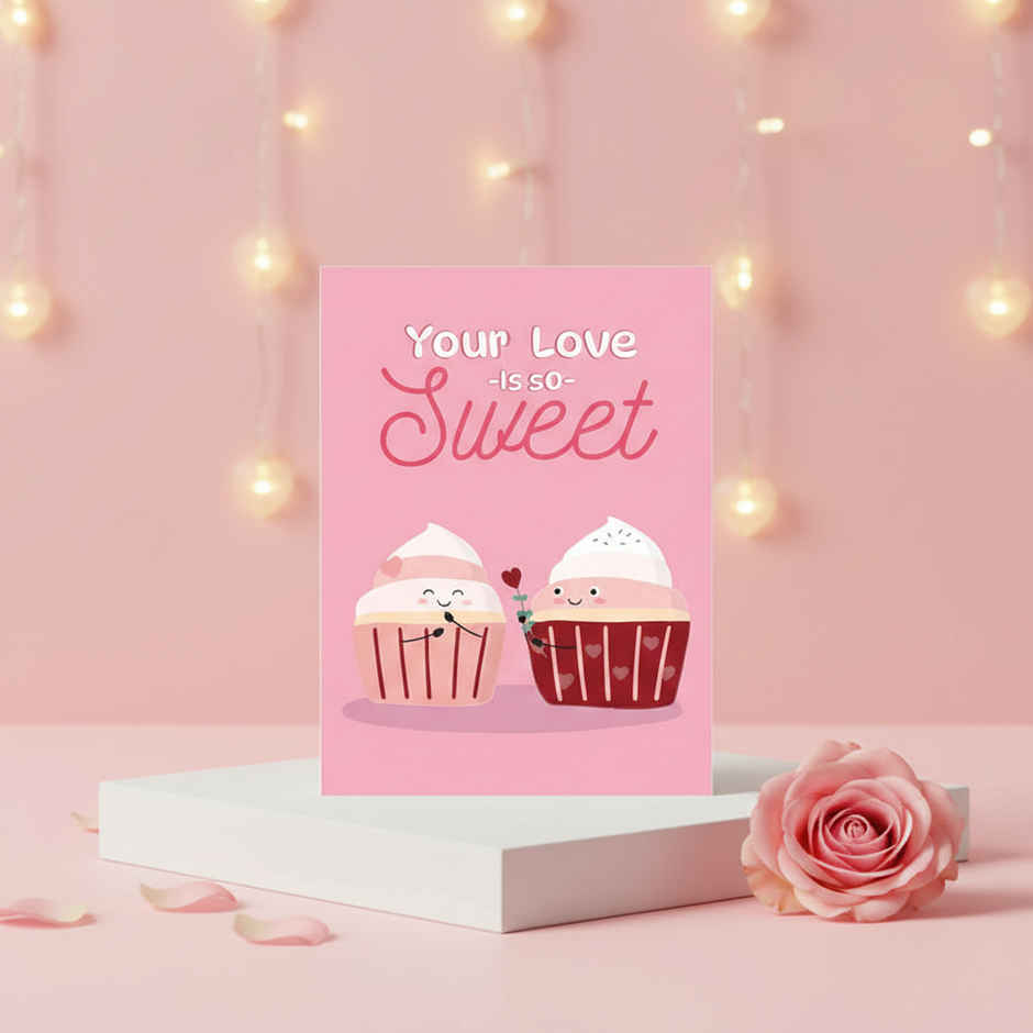 Your Love Is Sweet Greeting Card | Vibebling