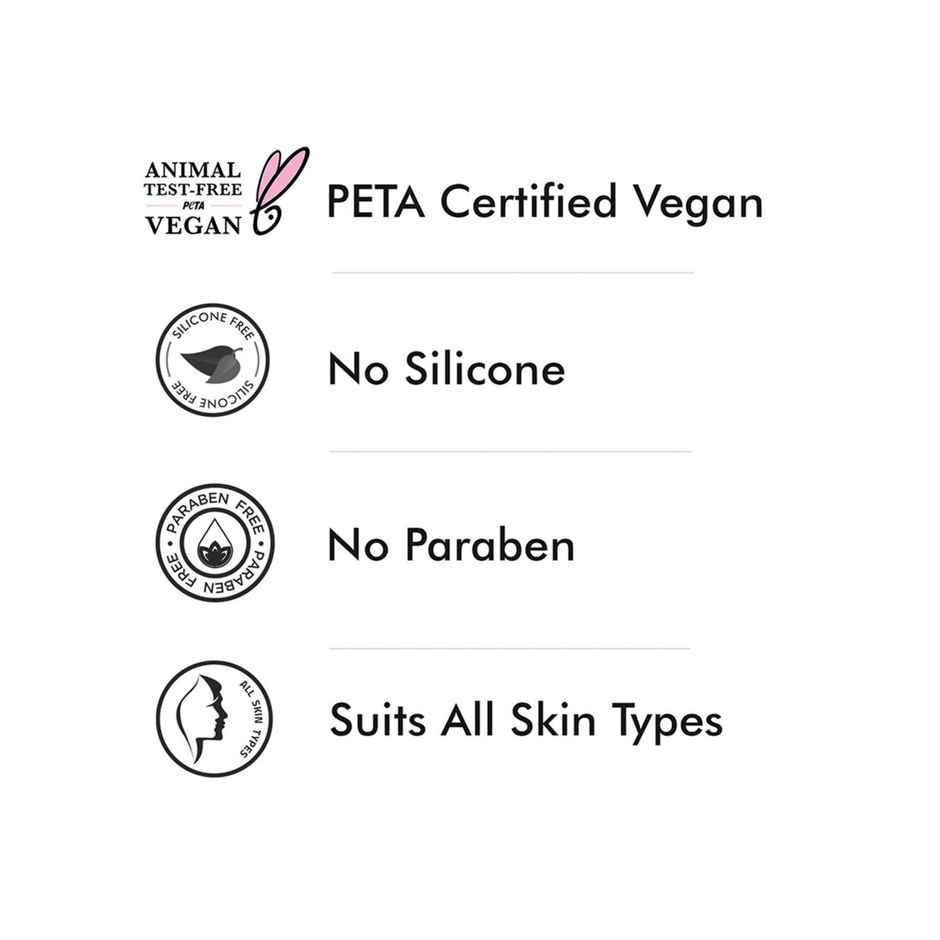 mCaffeine Brightening Raspberry Rush Serum Body Lotion SPF 50 PA+++