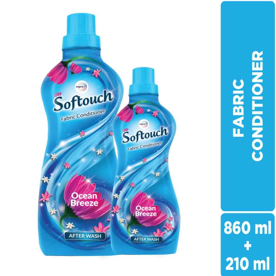 Softouch Ocean Breeze After Wash Fabric Conditioner With Antibacterial Protection