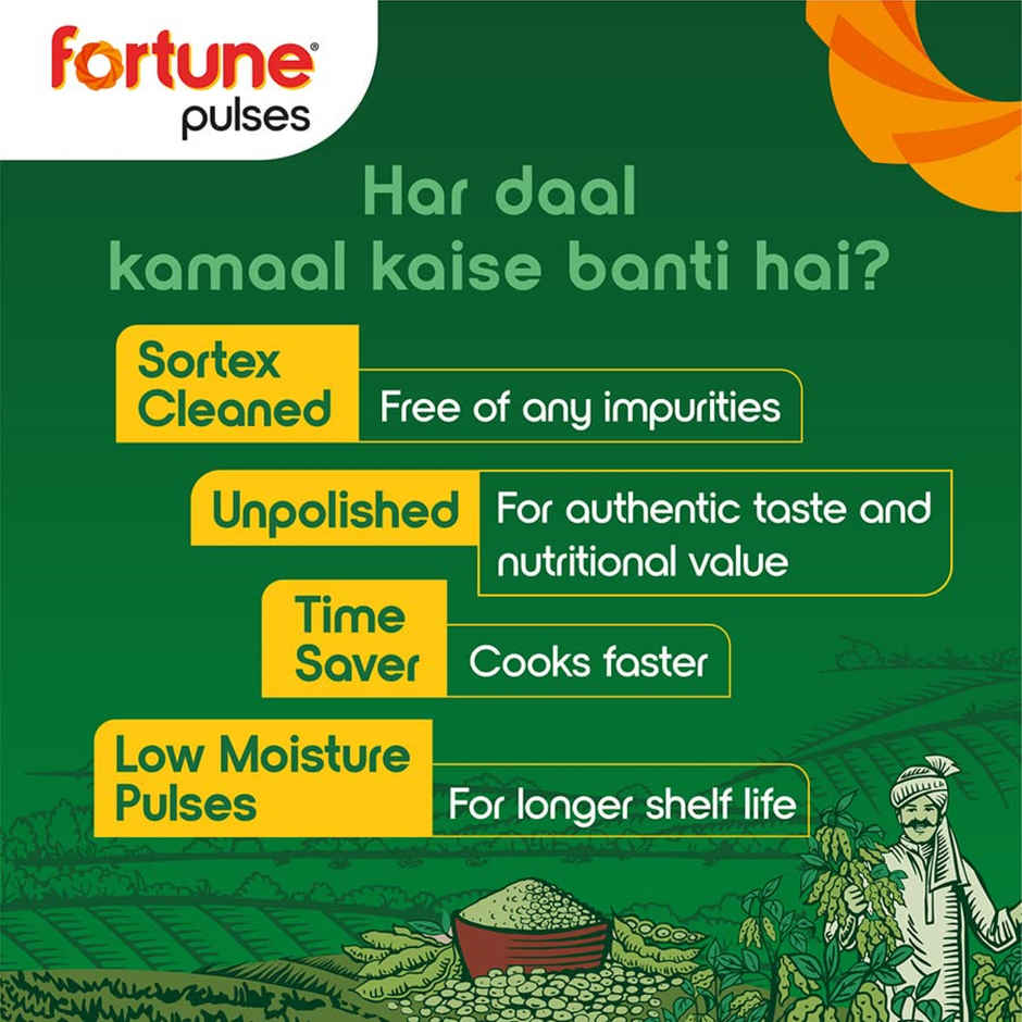 Fortune Unpolished Chana Dal